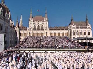 Misa de Budapest: un día esplendoroso