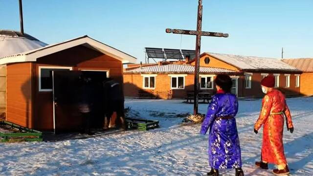 Católicas de Mongolia.  