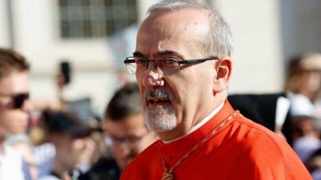 El cardenal patriarca latino de Jerusalén Pierbattista Pizzaballa. 