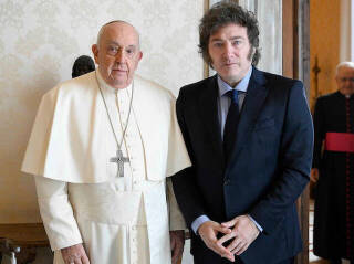 Milei y el Papa: «Encuentro amable»