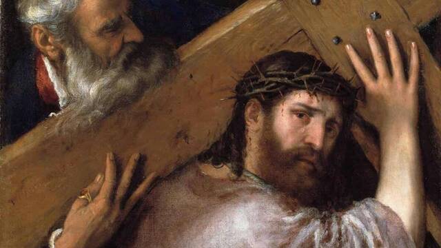 'Cristo con la Cruz a cuestas' de Tiziano.