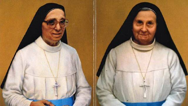 Teresa Lanfranco, a la izquierda, fue la principal colaboradora de la Beata Elisa Martínez (a la derecha), beatificada el 25 de junio de 2023.