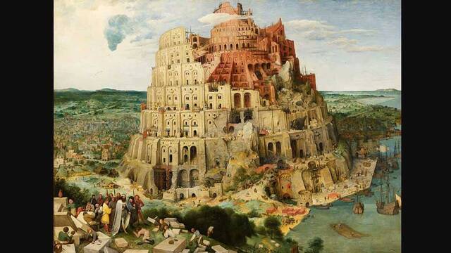 'La Torre de Babel' de Pieter Brueghel el Viejo.