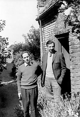 Philip (izda.) y Dunstan (dcha.) en 1949.