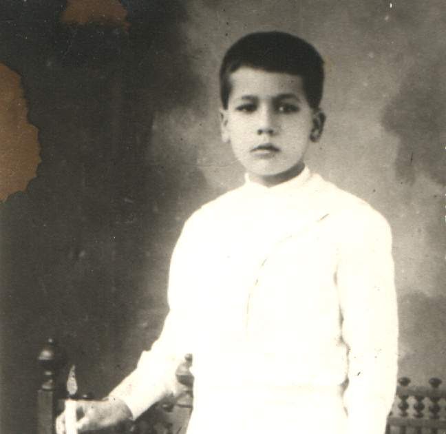 San José Sánchez del Río, el día de su Primera Comunión