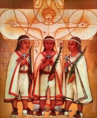 Los tres niños mártires de Tlaxcala