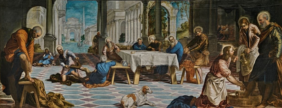 El Lavatorio, de Tintoretto, en el Museo del Prado