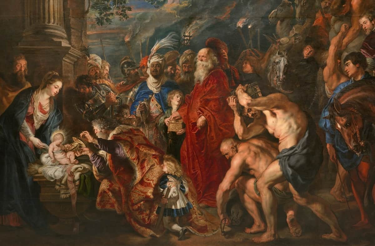 La Adoración de los Magos, de Rubens, en el Museo del Prado