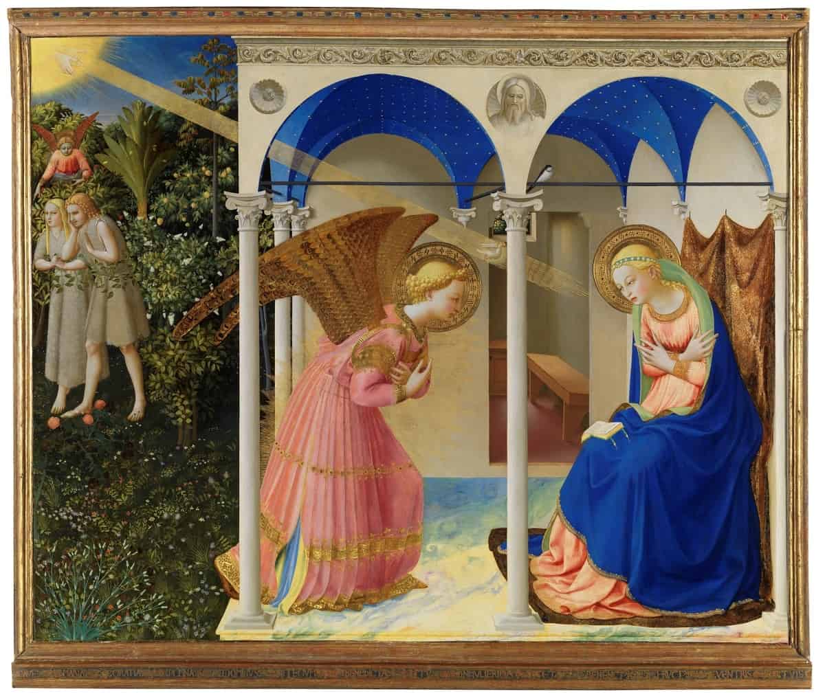 La Anunciación de Fra Angélico, en el Museo del Prado