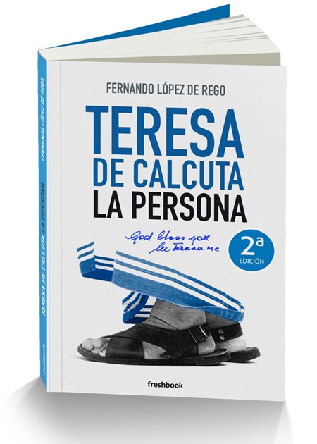 Portada de 'Teresa de Calcuta' de Fernando López de Rego.