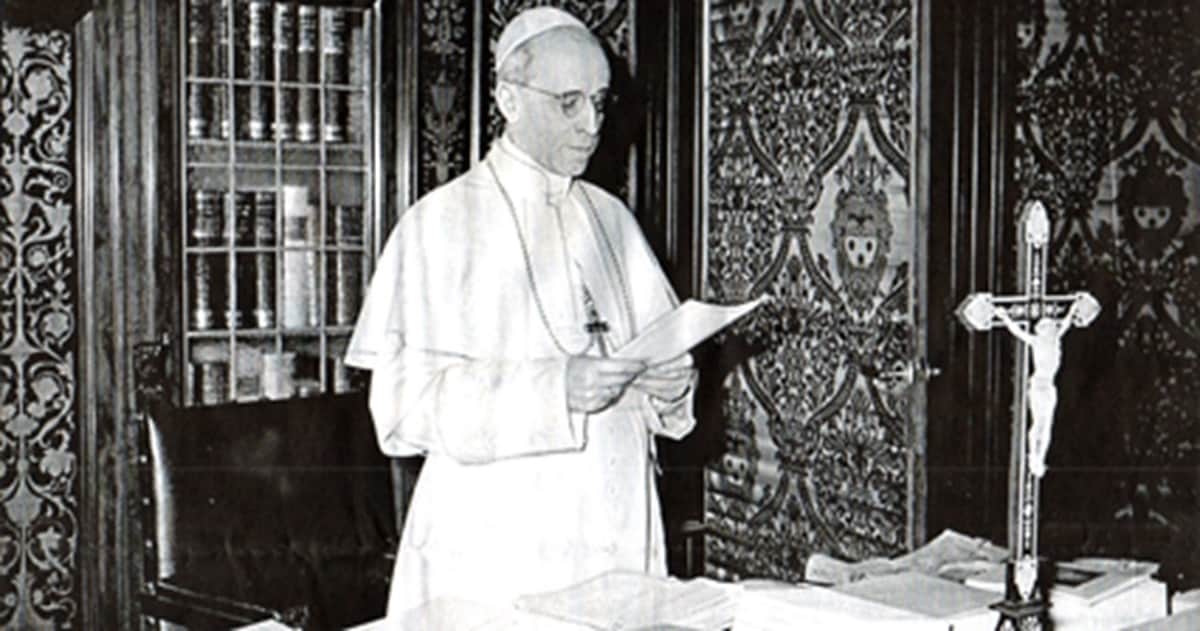 El Papa Pío XII