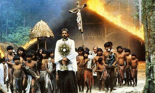 Una escena de 'La Misión' (1986), de Roland Joffé.