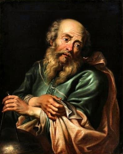 Retrato de Galileo, de Rubens.