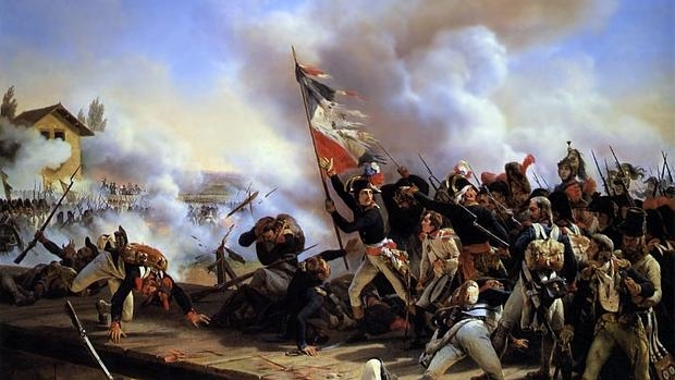 Napoleón liderando a sus tropas en la Batalla del puente de Arcole | Wikimedia
