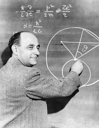 Enrico Fermi (1901-1954), Premio Nobel de Física en 1938 por sus estudios sobre la relatividad.