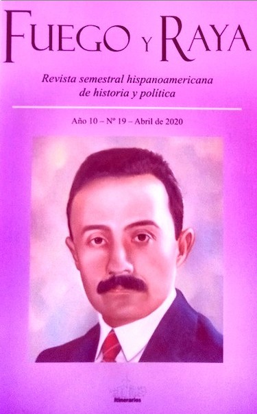 Revista 'Fuego y Raya' sobre José Vasconcelos.
