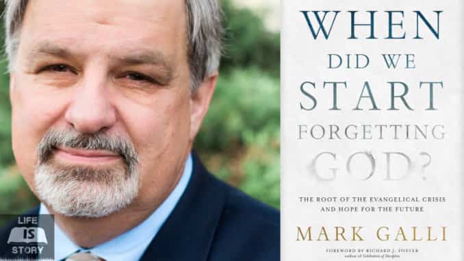 Mark Galli, autor de Cuándo empezamos a olvidar a Dios