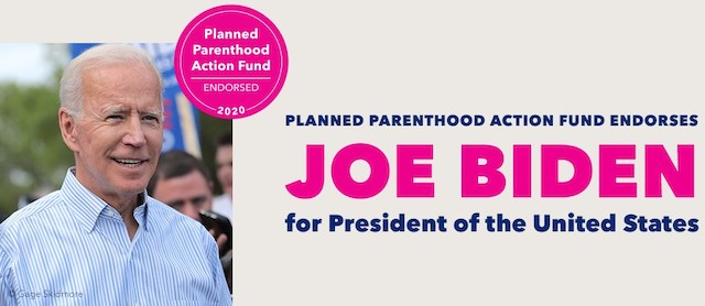 Planned Parenthood respalda a Biden.
