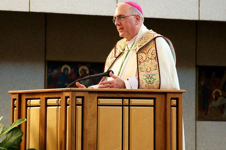 Joseph Naumann, arzobispo de Kansas, responsable de temas provida de los obispos católicos de EEUU