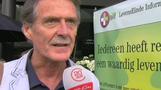 Wim Distelmans es el Gran Eutanasiador, el presidente de la Comisión de Control de Eutanasia, que sólo protege a los eutanasiadores