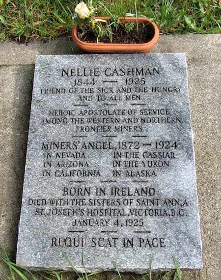 Tumba de Nellie Cashman.