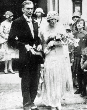 Graham Greene y su esposa Vivien.