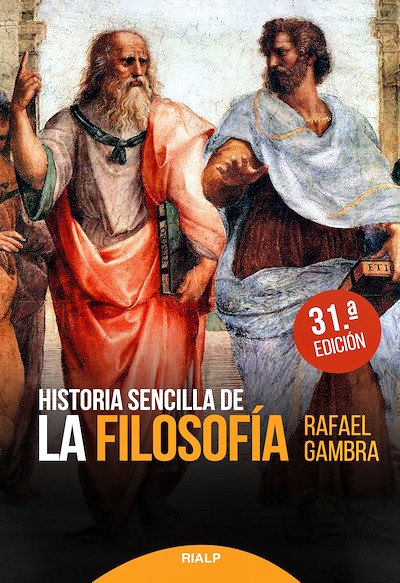 Portada de Historia sencilla de la filosofía de Rafael Gambra.