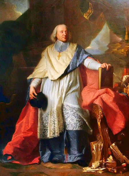 Jacques-Bénigne Bossuet, retrato de  Hyacinthe Rigaud.