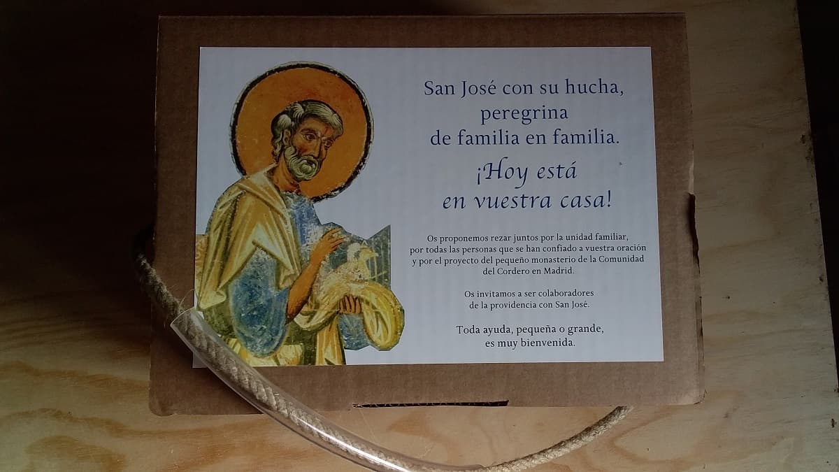 Hucha peregrina de San José