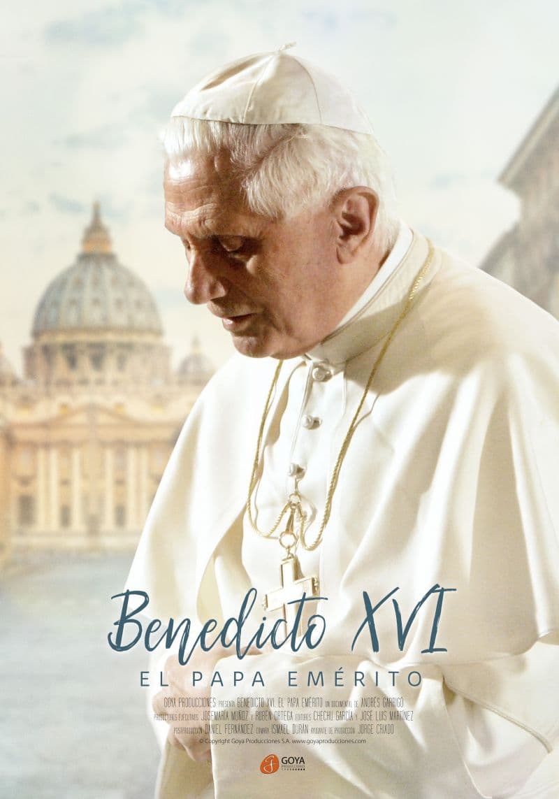 Cartel del documental Benedicto XVI el Papa emérito