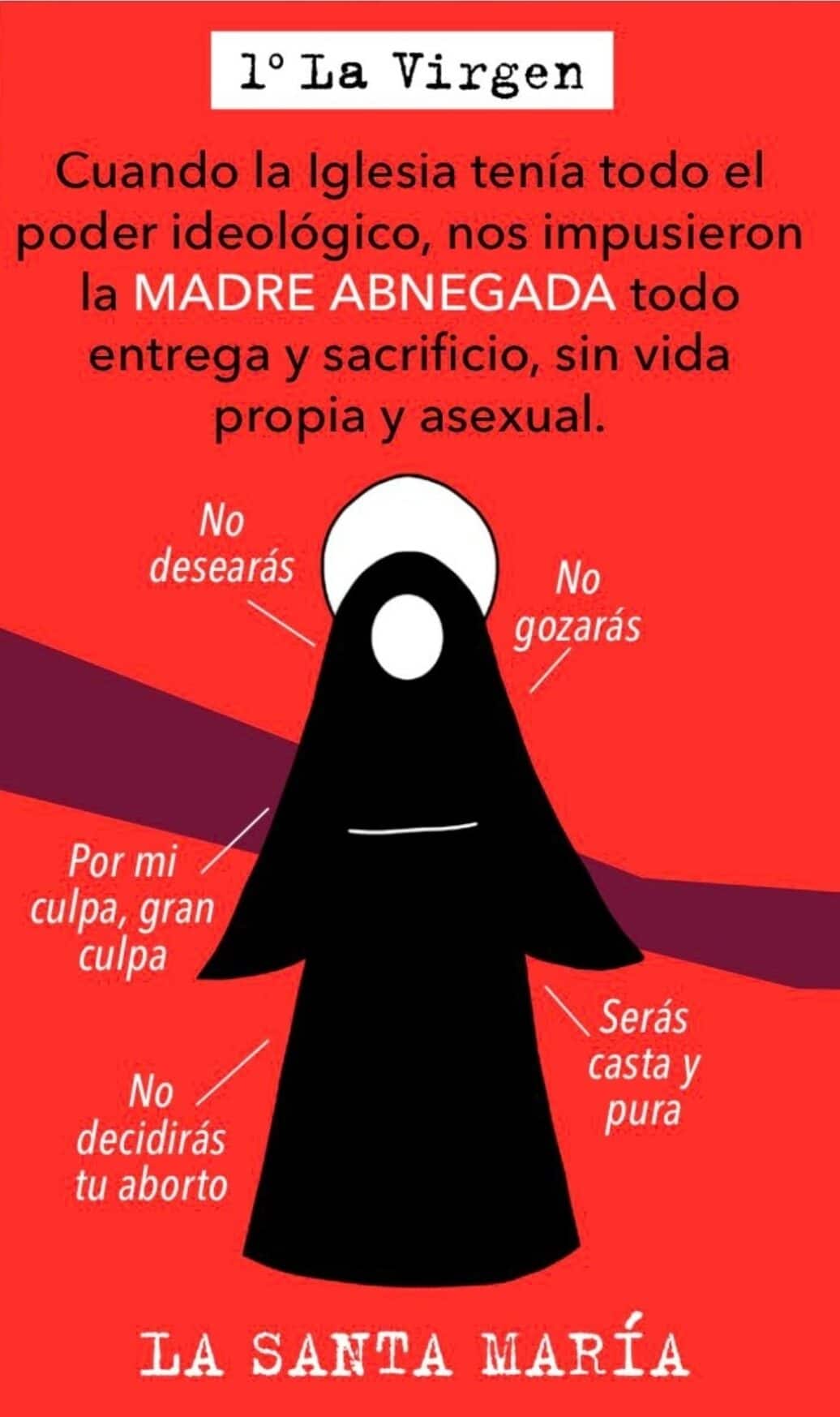 Guía sexual del Ministerio de Igualdad que reparte la alcaldesa de Getafe, se mofa de la Virgen María y la ética cristiana