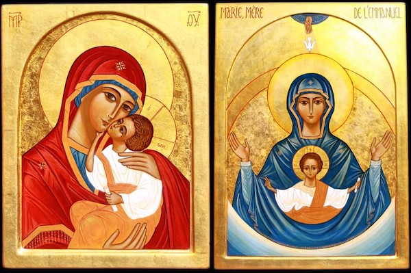 Iconos de Sor Marie-Paul.