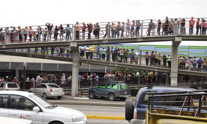 Colas en Venezuela