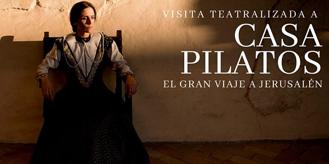 Visitas teatralizadas a la Casa Pilatos de Sevilla