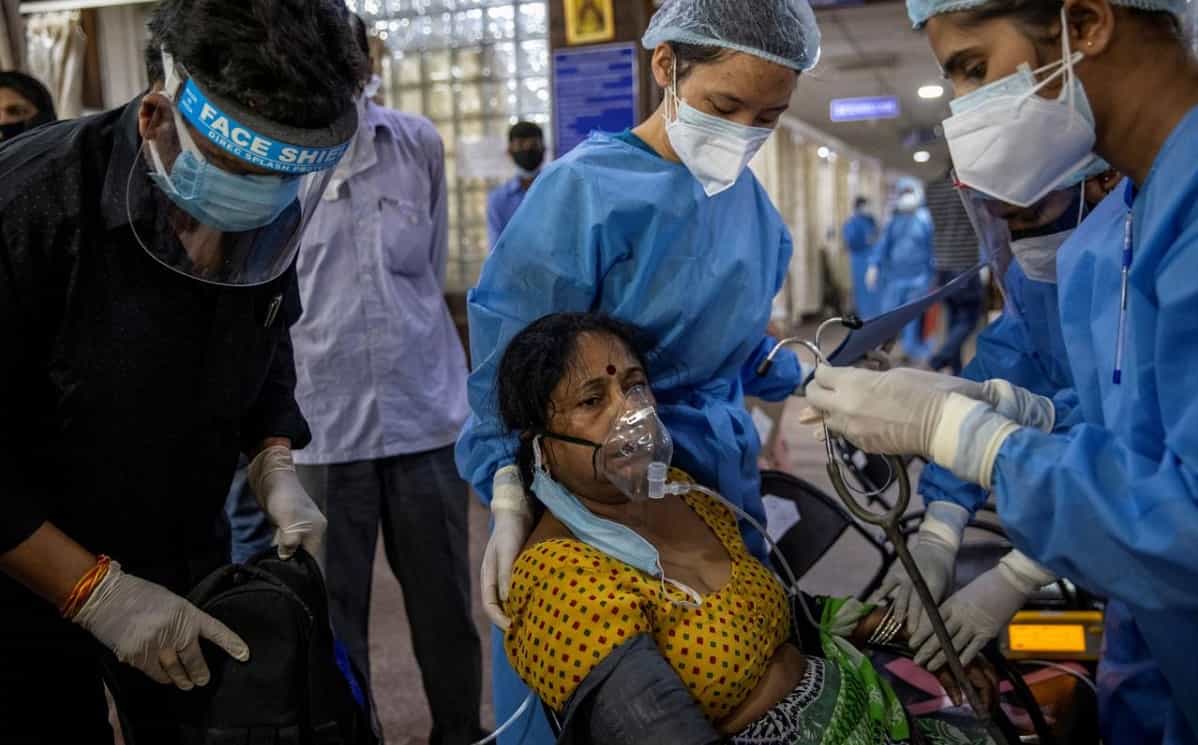 Caos sanitario en la India