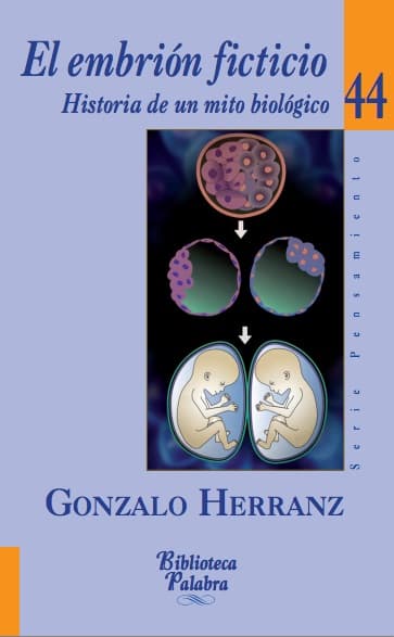 Portada de El Embrión Ficticio, del médico bioético Gonzalo Herranz