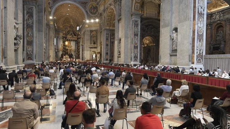 Misa de Pentecostés 2021 en San Pedro del Vaticano