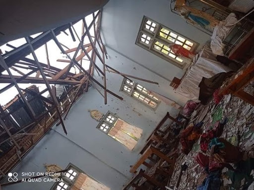 Iglesia atacada en Birmania