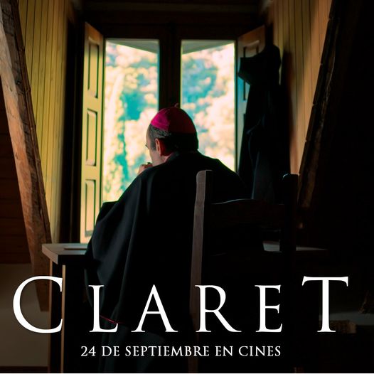 Claret reza en la película Claret, de Pablo Moreno