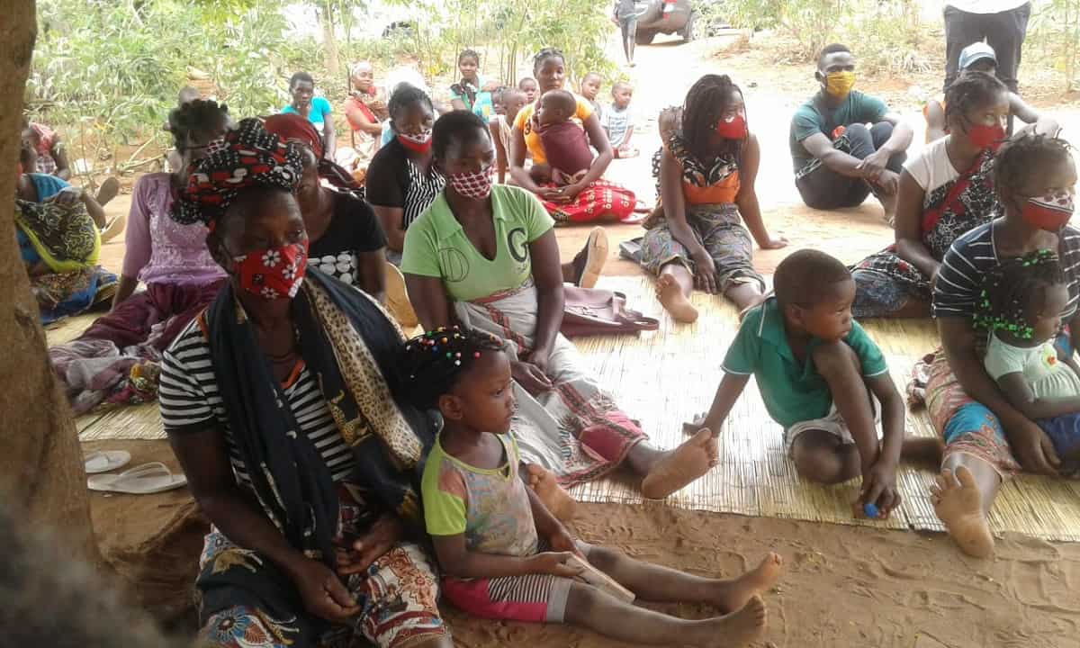 Refugiados en Cabo Delgado, Mozambique
