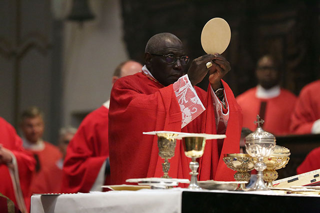 La misa es un sacrificio salvador y no una comida fraternal, afirma el cardenal Sarah