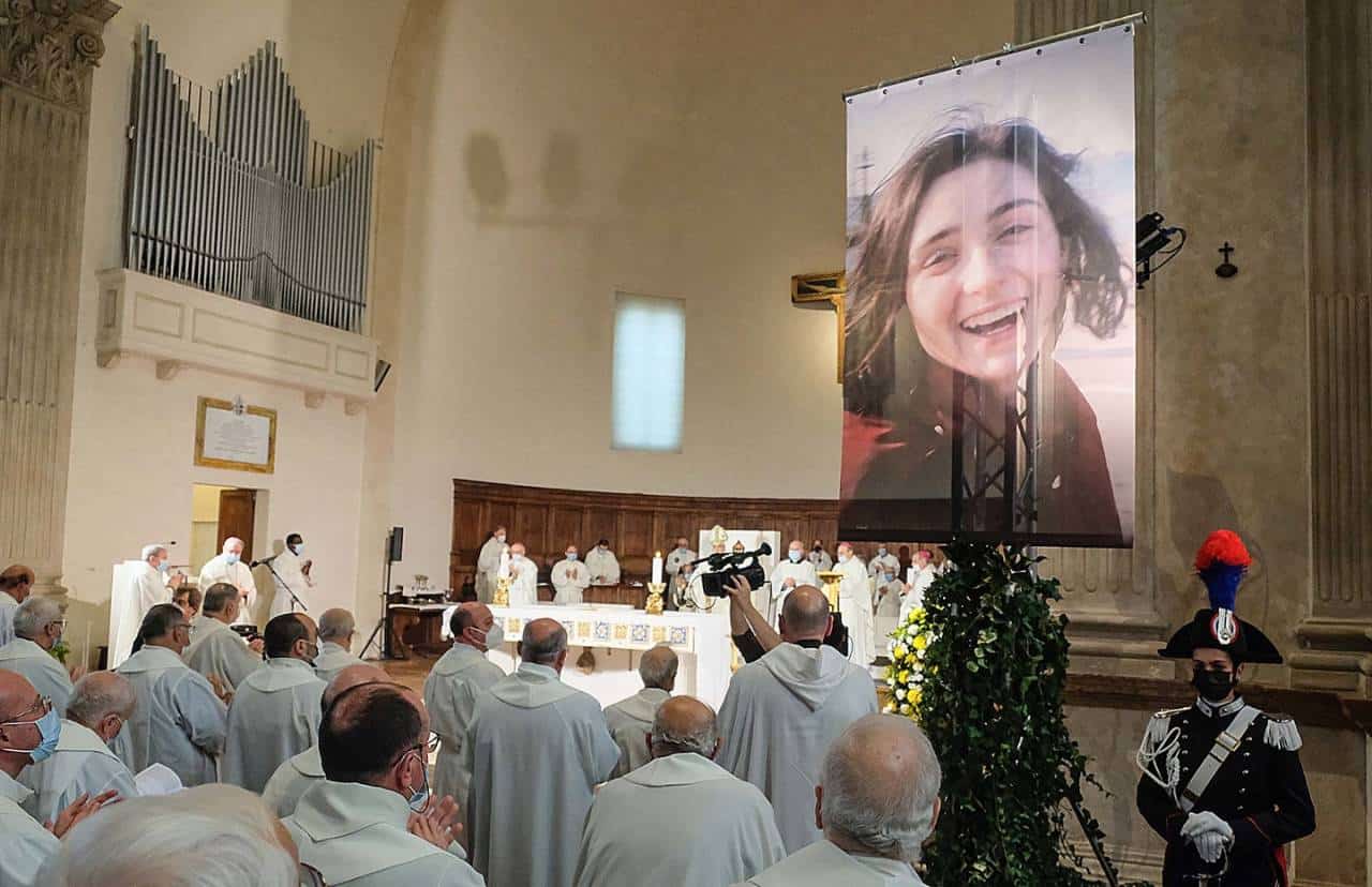 Ceremonia de beatificación de Sandra Sabattini en Rímini