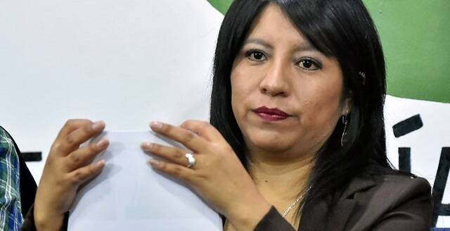 Nadia Cruz, Defensora del Pueblo en Bolivia.