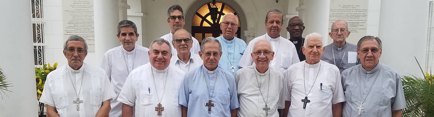 Obispos de Cuba reunidos en la Conferencia Episcopal Cubana