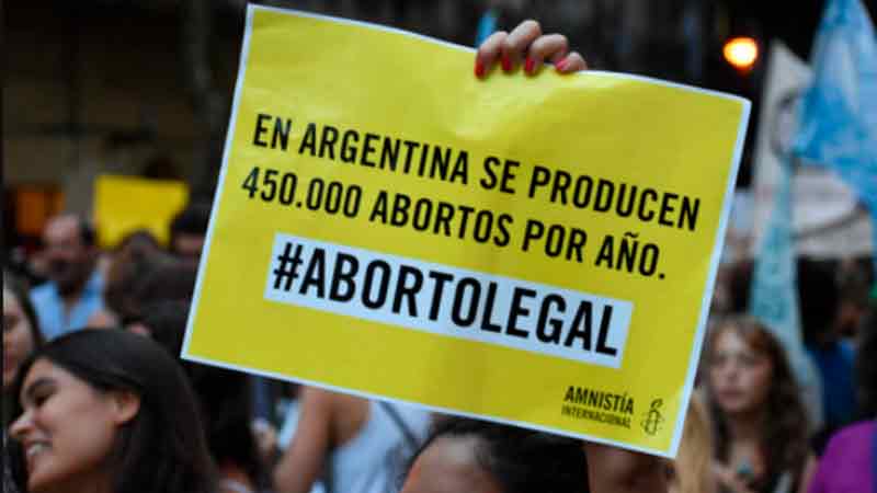 Amnistía Internacional propaga que hay 400.000 abortos clandestinos al año en Argentina, cifra absurda