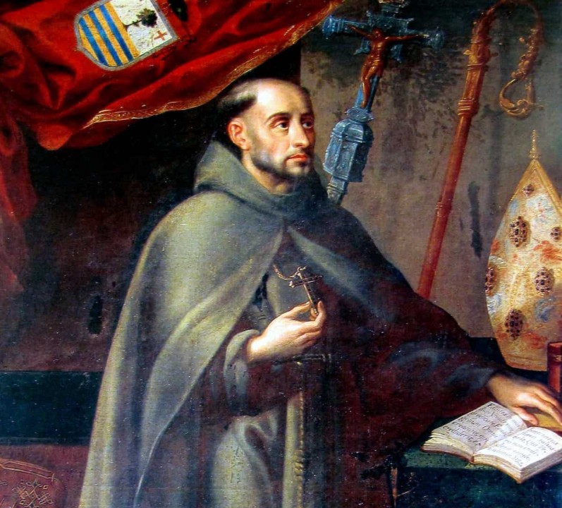 Retrato de Fray Juan de Zumárraga.