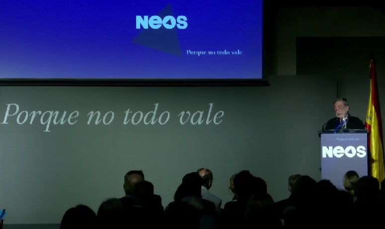 Eugenio Nasarre en Neos habla de la defensa de las libertades