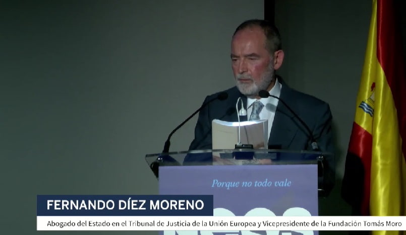 Fernando Díaz Moreno en la presentación de Neos