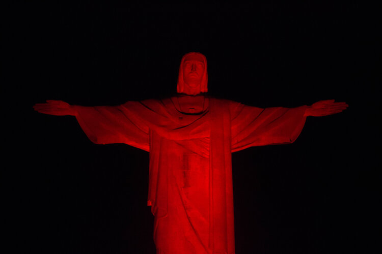 El Cristo de Corcovado en Brasil.