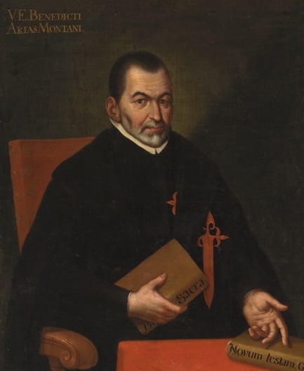 Benito Arias Montano, pintado en el s.XVII